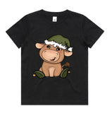 Baby Elf Cow AS Colour Youth Staple Tee