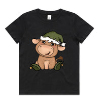 Baby Elf Cow AS Colour Kids Staple Tee