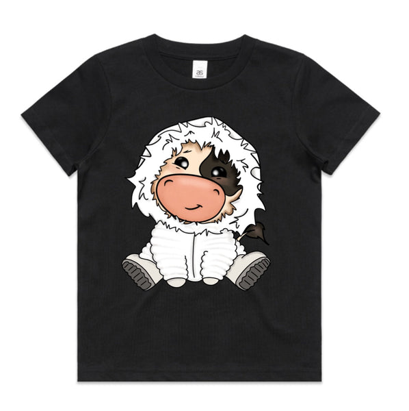 Baby Jersey Cow in Snowsuit AS Colour Youth Staple Tee