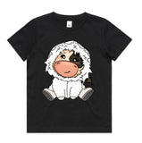 Baby Jersey Cow in Snowsuit AS Colour Kids Staple Tee