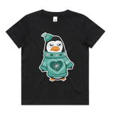 Ugly Sweater Crew Penguin AS Colour Kids Staple Tee