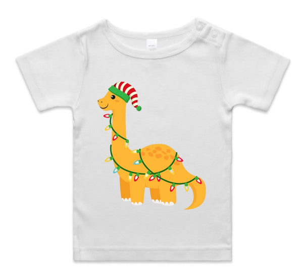 Yellow Dinosaur AS Colour Wee Tee