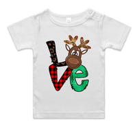 Reindeer LOVE AS Colour Wee Tee