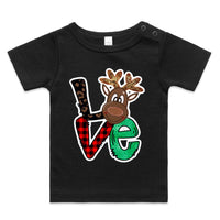 Reindeer LOVE AS Colour Wee Tee