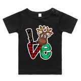 Reindeer LOVE AS Colour Wee Tee