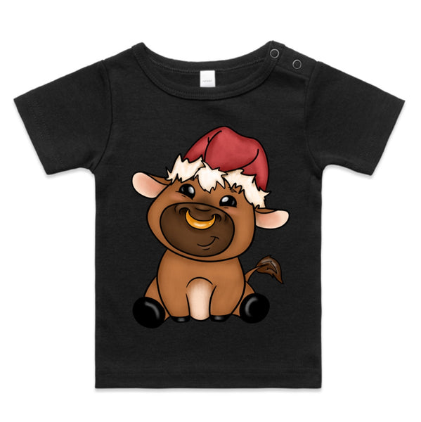 Baby Santa Bull AS Colour Wee Tee