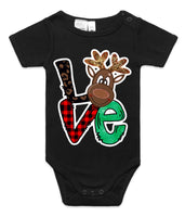 Reindeer LOVE AS Colour Onesie