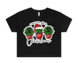 Succa For Christmas AS Colour Women’s Crop Tee