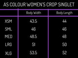 So Freaking Merry AS Colour Women’s Crop Singlet