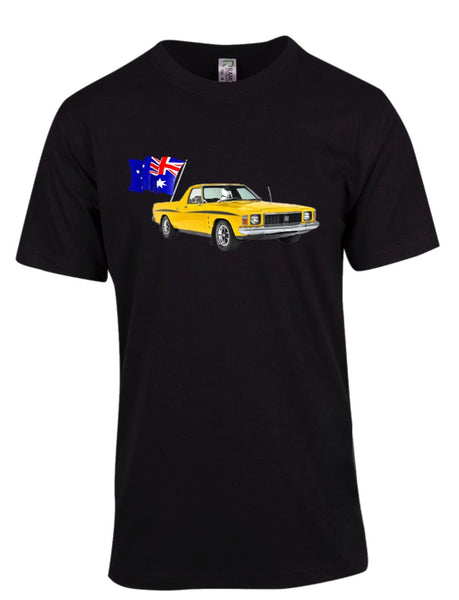 baby or kids black cotton aussie ute australia day shirt