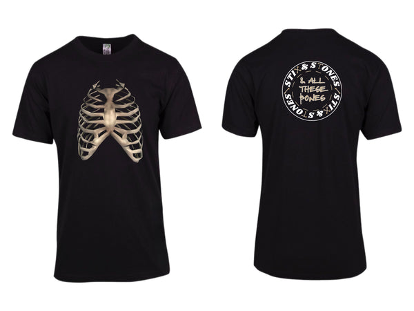 All These Bones Collection - Rib Cage Tee
