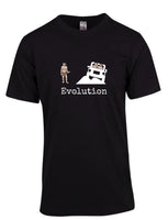 Evolution Caveman Tee