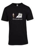 Evolution Caveman Tee